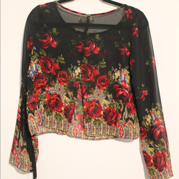 BEAUTIFUL ROSE BLOUSE - Picture 2 of 3